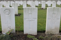 Rue-David Military Cemetery, Fleurbaix, France